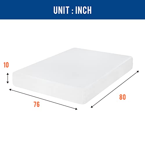 10 inch Gel Memory Foam Medium Firm Mattress X86930
