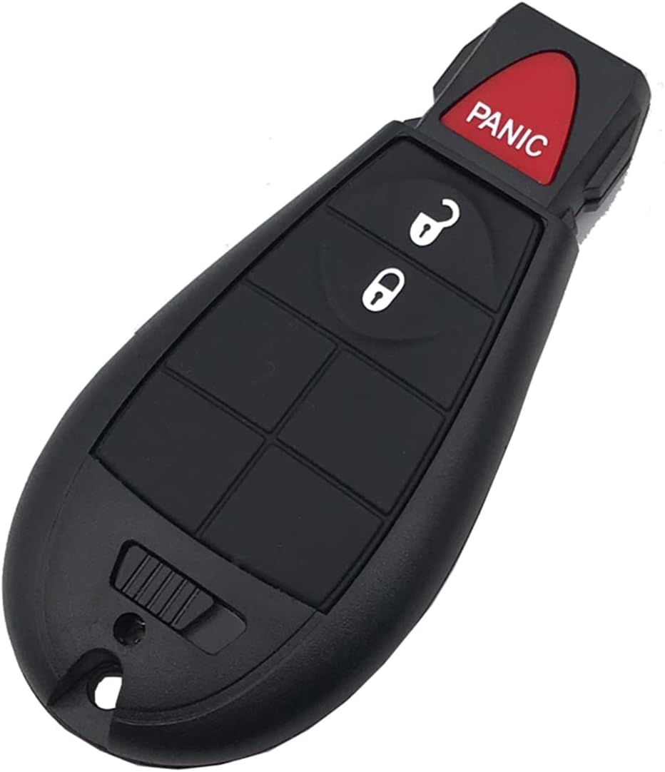 3 Buttons Key Fob Case Shell for Dodge Ram Truck O72893