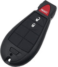 3 Buttons Key Fob Case Shell for Dodge Ram Truck O72893