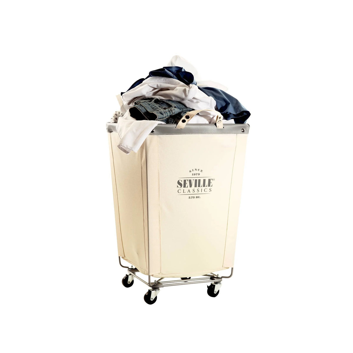 Heavy Duty Canvas Laundry Hamper E973699