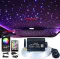 460pcs 0.03in 9.8ft RGBW LED Fiber Optic Star Ceiling Light Kit R8458