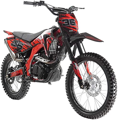 250cc 5 Speed Manual Clutch Dirt Bike K96911