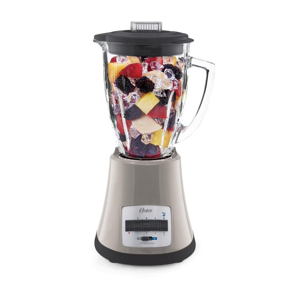 Grey 6 Cup Glass Jar Blender G658