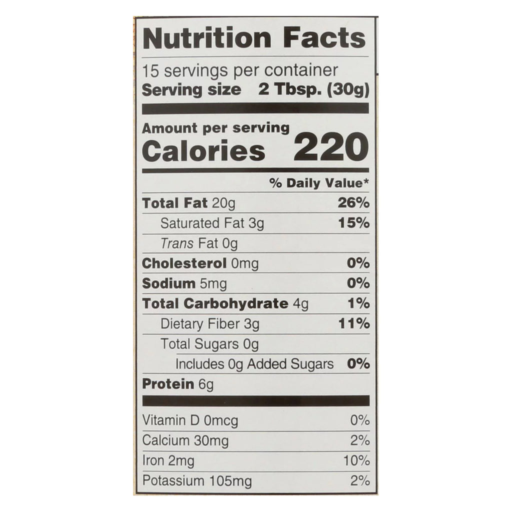 Unsalted Organic Sesame Tahini K31556