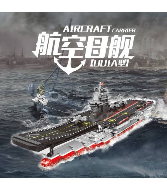 Aircraft Carrier Building Bricks Toy Set O4665
