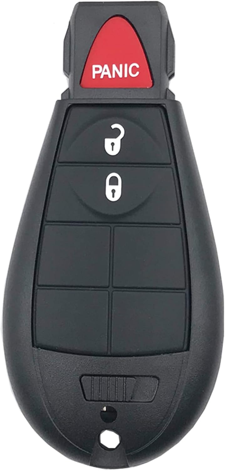 3 Buttons Key Fob Case Shell for Dodge Ram Truck O72893