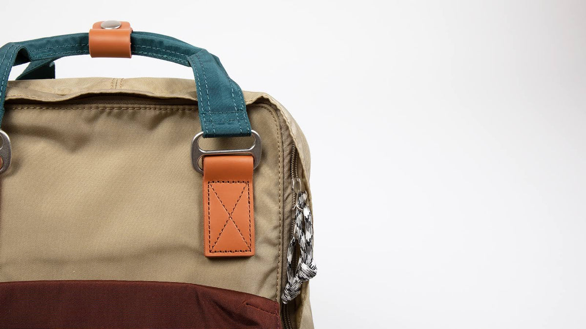 Navy x Khaki Glossy Blocking Series W2944