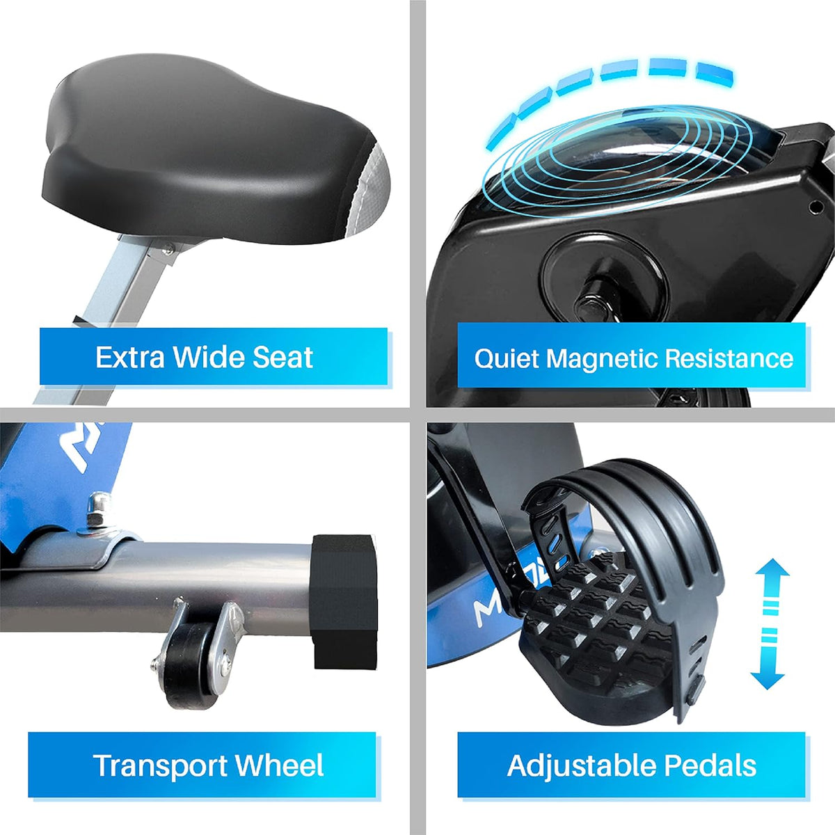 Magnetic Resistance Stationary Exercise Bike C6962
