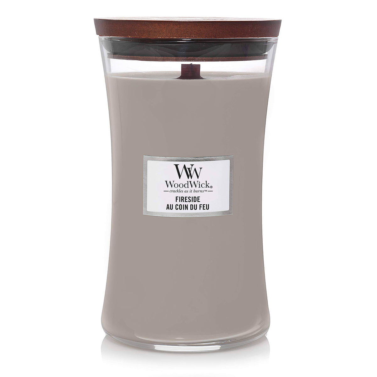 Large Hourglass Scented Candle with Crackling Wick G350290