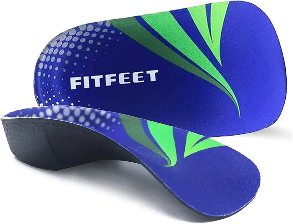 3/4 Length High Arch Support Foot Insoles Z206