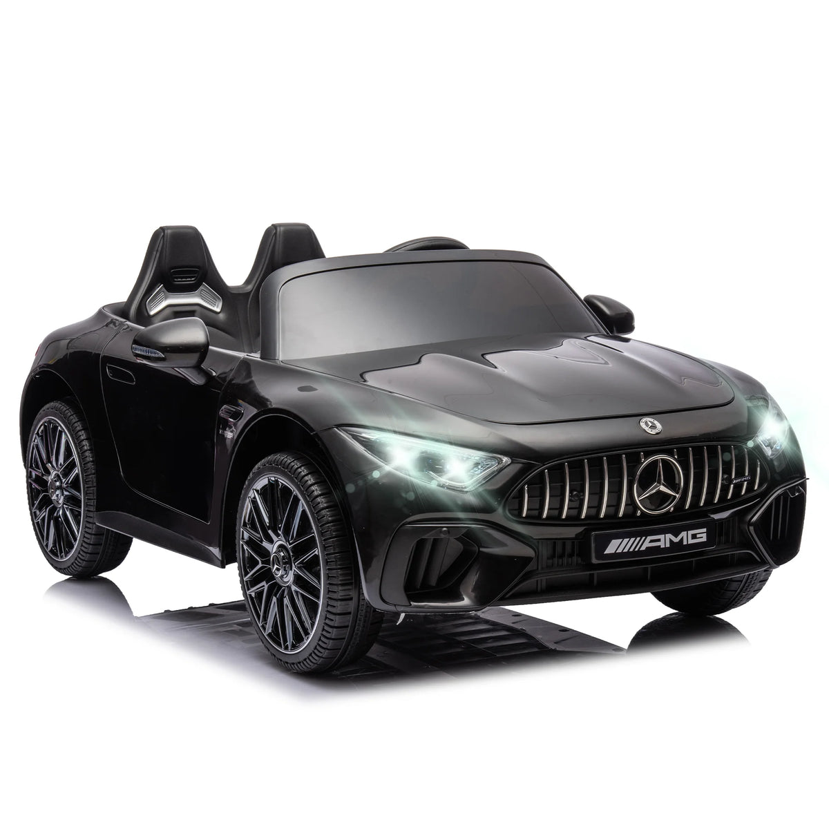 24V Electric Car for Kids with Parent Remote Control, Black S5482