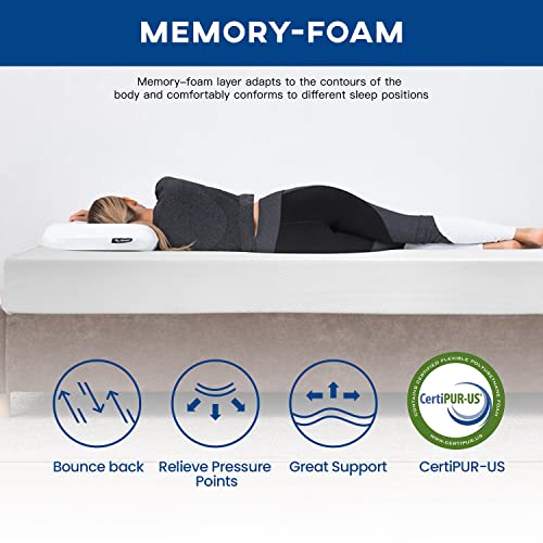 10 inch Gel Memory Foam Medium Firm Mattress X86930