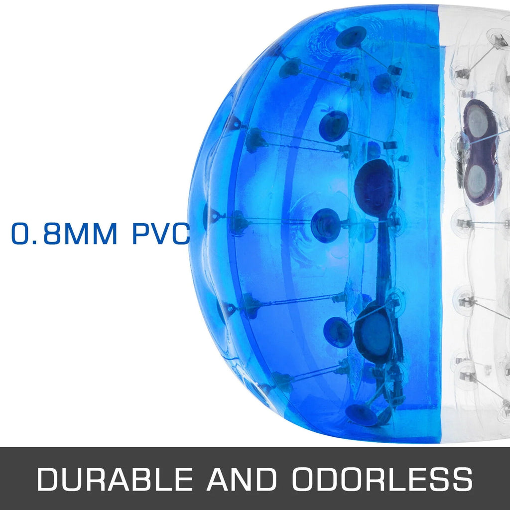 2PC Inflatable Bumper Balls 5 ft Diameter Red & Blue D53839