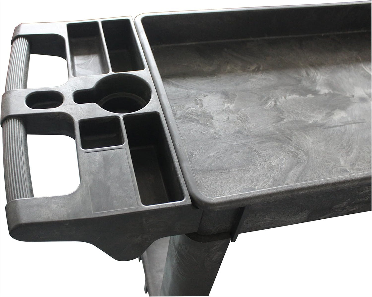 500-Pound Service Cart With Two Trays 30"X16" H27752