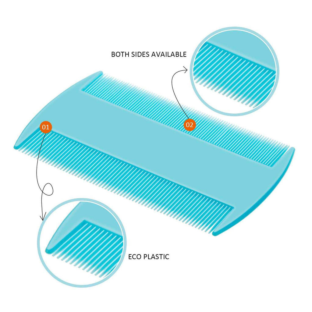 6 Pieces Pet Grooming Flea Combs A209584