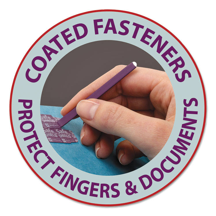 Red Letter Size Classification Folders with Fasteners, 10/Box W4336