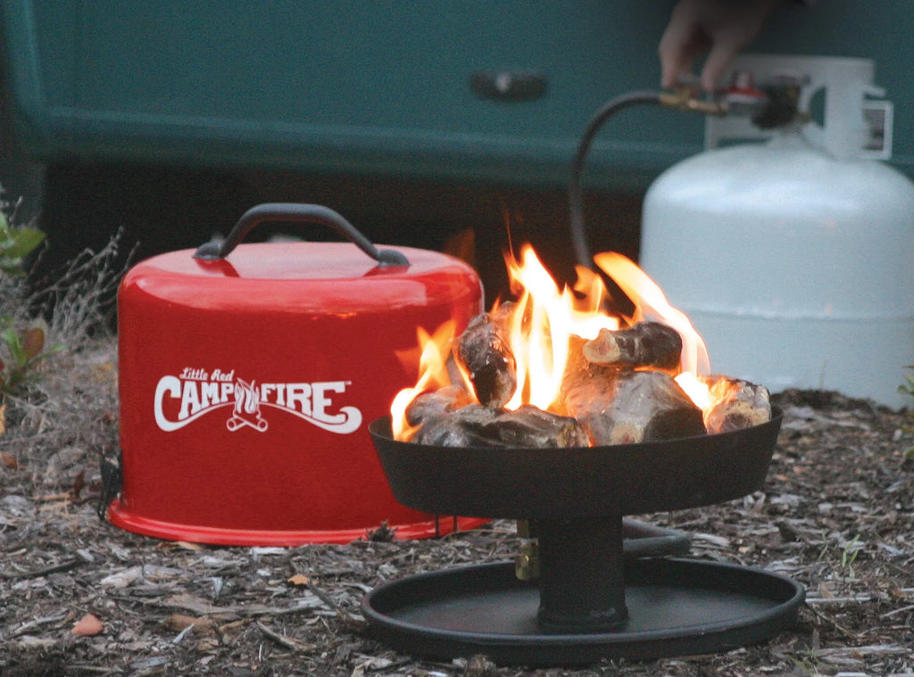 Big Red Campfire with 10-Foot Propane Hose U91944